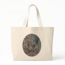 Whitetail Deer Spike Buck Series Canvas Bags
