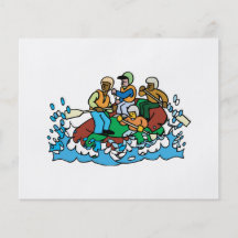 whitewater rafting trip graphic flyer design