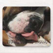 "Whitey  num, num, num," Mouse Pad