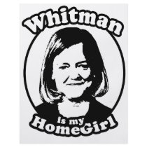 Whitman is my homegirl personalized flyer