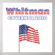 Whitman Patriotic American Flag 2010 Elections Print