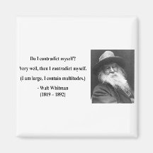 Whitman Quote 6b Magnet
