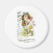 Whittemore Bros and Co The Gilt Edge Fridge Magnet