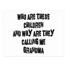 Who Are These Children Grandma Postcards