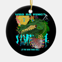 Who Da King? Louisiana Christmas Ornaments