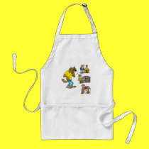 Who fears the Big Bully Wolf? Cooking Apron