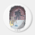 WHO IS GOING TO FILL THESE SHOES REFRIGERATOR MAGNET