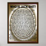 Who is Jack Shit? Poster