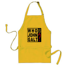 Who Is John Galt? apron