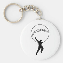 Who Is John Galt? keychain
