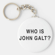 Who is John Galt? Keychain