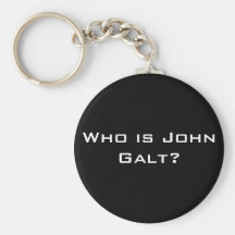 Who is John Galt? Keychains