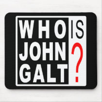 Who Is John Galt? mousepad