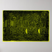 Who Is John Galt...New York City Skyline Poster