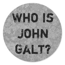 Who Is John Galt? Stickers