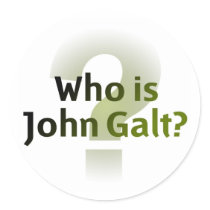 Who Is John Galt? Sticker