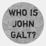 Who Is John Galt? Stickers