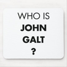 Who Is John Galt? The Question Mouse Mat