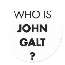 Who Is John Galt? The Question Stickers