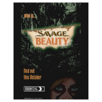 Who is Savage Beauty? flyer