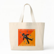 who knew what you do with voodoo?? canvas bags
