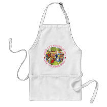 WHO LET BLONDIE IN? OFF WITH HER HEAD! APRON