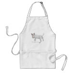 Who, me?  Bull Terrier Puppy Aprons