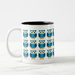 Who? Mr. Owl Cartoon Coffee Mug