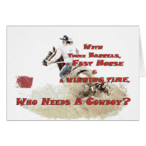 who needs a cowboy greeting cards