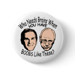 Who Needs Brains Button 