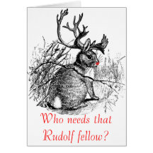 Who needs that Rudolf fellow? card