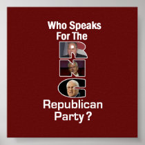 Who Speaks Poster