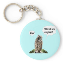 Who Will Save Our Planet ? keychains