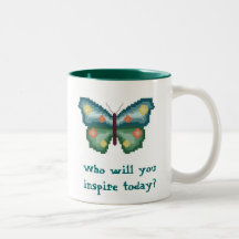 Who will you inspire today? Butterfly Mug