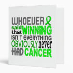 Whoever Said Non-Hodgkin's Lymphoma Binder