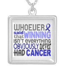 Whoever Said Rectal Cancer Custom Necklace