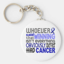 Whoever Said Rectal Cancer Keychain