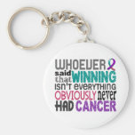 Whoever Said Thyroid Cancer Key Chain
