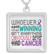 Whoever Said Thyroid Cancer Necklace