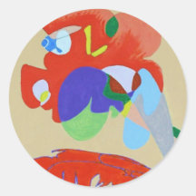 Whole Lotta Shakin Goin On Round Sticker