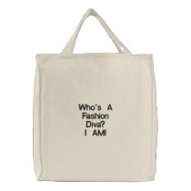 whos a fashion diva? embroidered bags