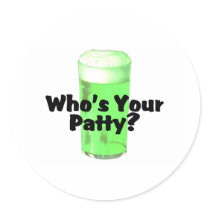 Whos Your Patty Green Beer St Patricks Day