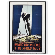 Whose Boy Will Die If We Should Fail? Custom Flyer