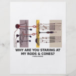 Why Are You Staring At My Rods & Cones? Full Colour Flyer