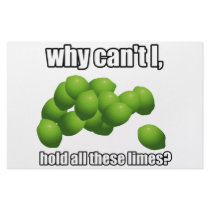 Why Can't I Hold All These Limes? Personalized Stationery
