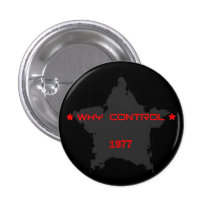 Why Control 1977 Pinback Button