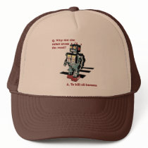 Why Did the Robot Cross the Road Trucker Hat