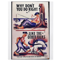 Why Don't You Do Right? Like The Other Folks Do. Flyer Design