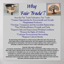 Why Fair Trade? Poster