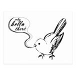 Why, Hello There! postcard